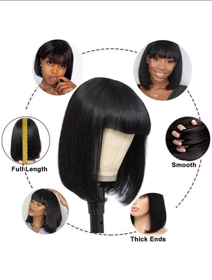 Short Bob wig (Human Hair)