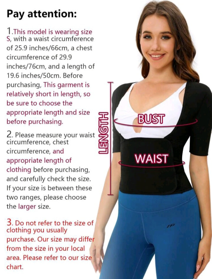 Women's Body Shaping Sweat Waist Cincher Corset
