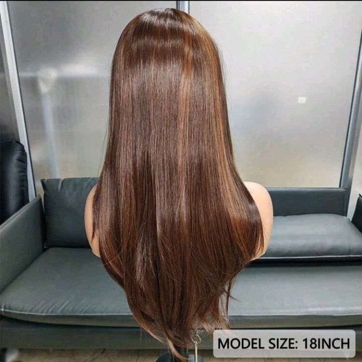 Medium brown lace front 18 inch