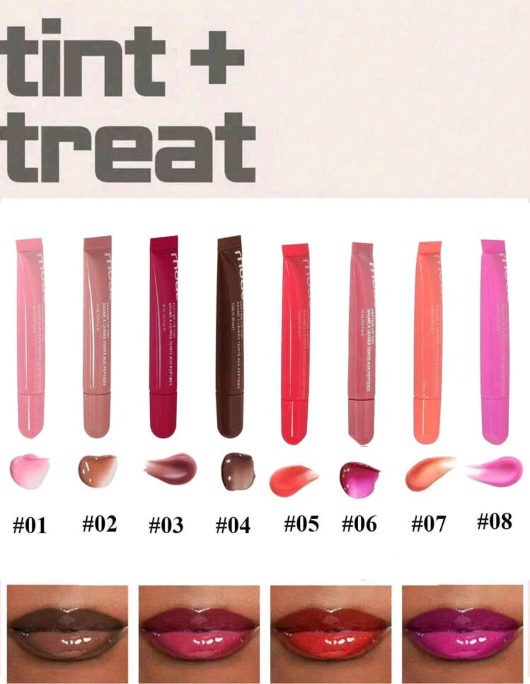 Rhode Lip gloss 4 x 10ml Bundle