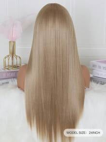 Blonde Lace Front Wig (human blend)