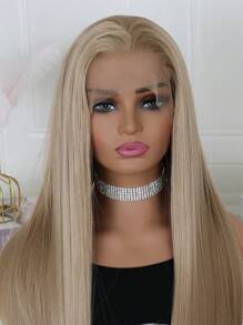 Blonde Lace Front Wig (human blend)