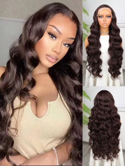 Heat Resistant Front Lace Wig (human blend)