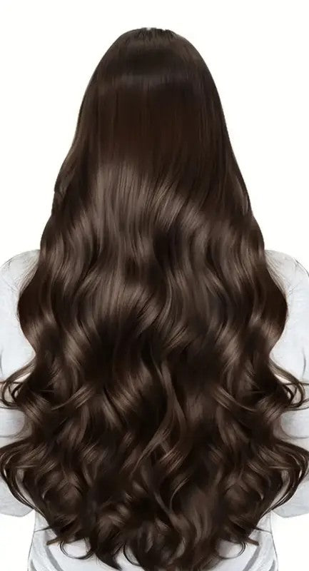 Brown 6 piece 16-Clip 23inch Straight Hair Extensions