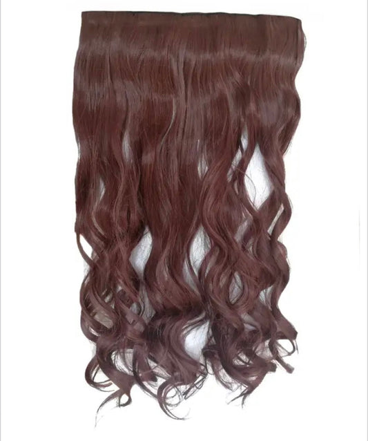 24 Inch Wavy Human Blend Hair Extensions