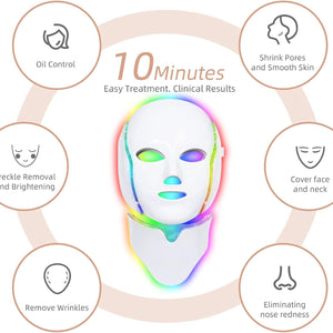 Sunpint Portable 7-Color LED Face Mask