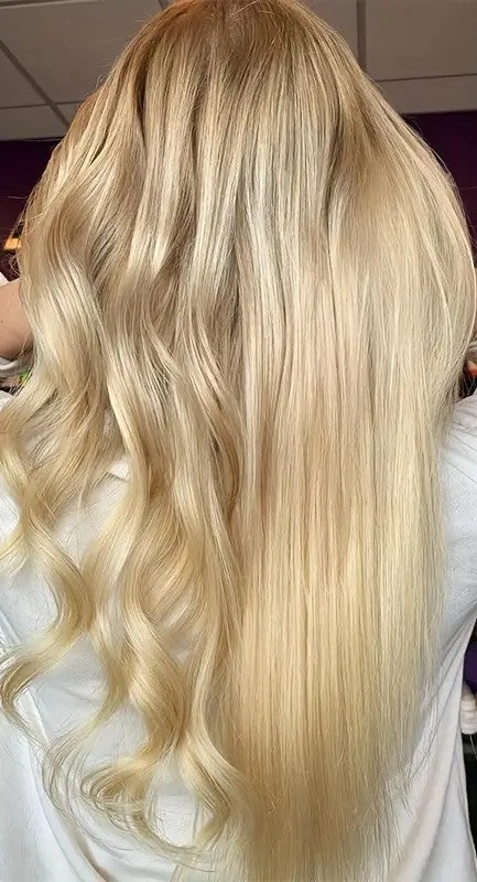 Blonde 6 piece 16-Clip 23inch Straight Hair Extensions
