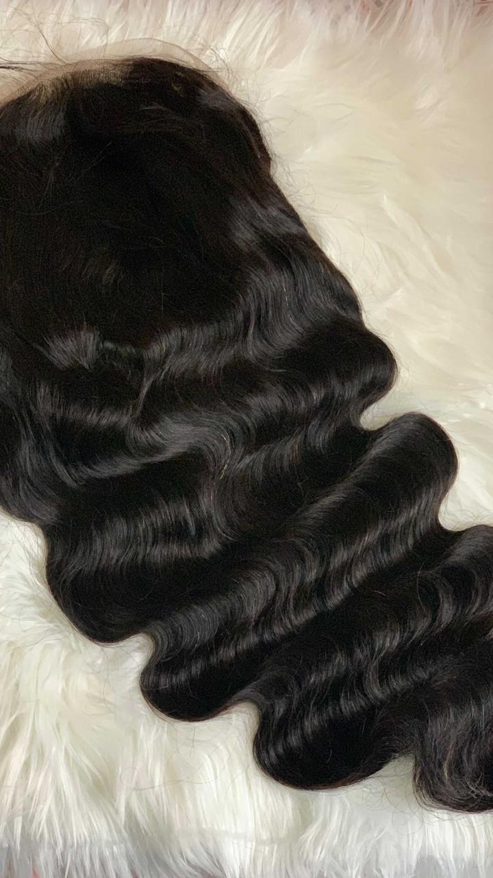 Wear and go body wave 9x6 human hair wig