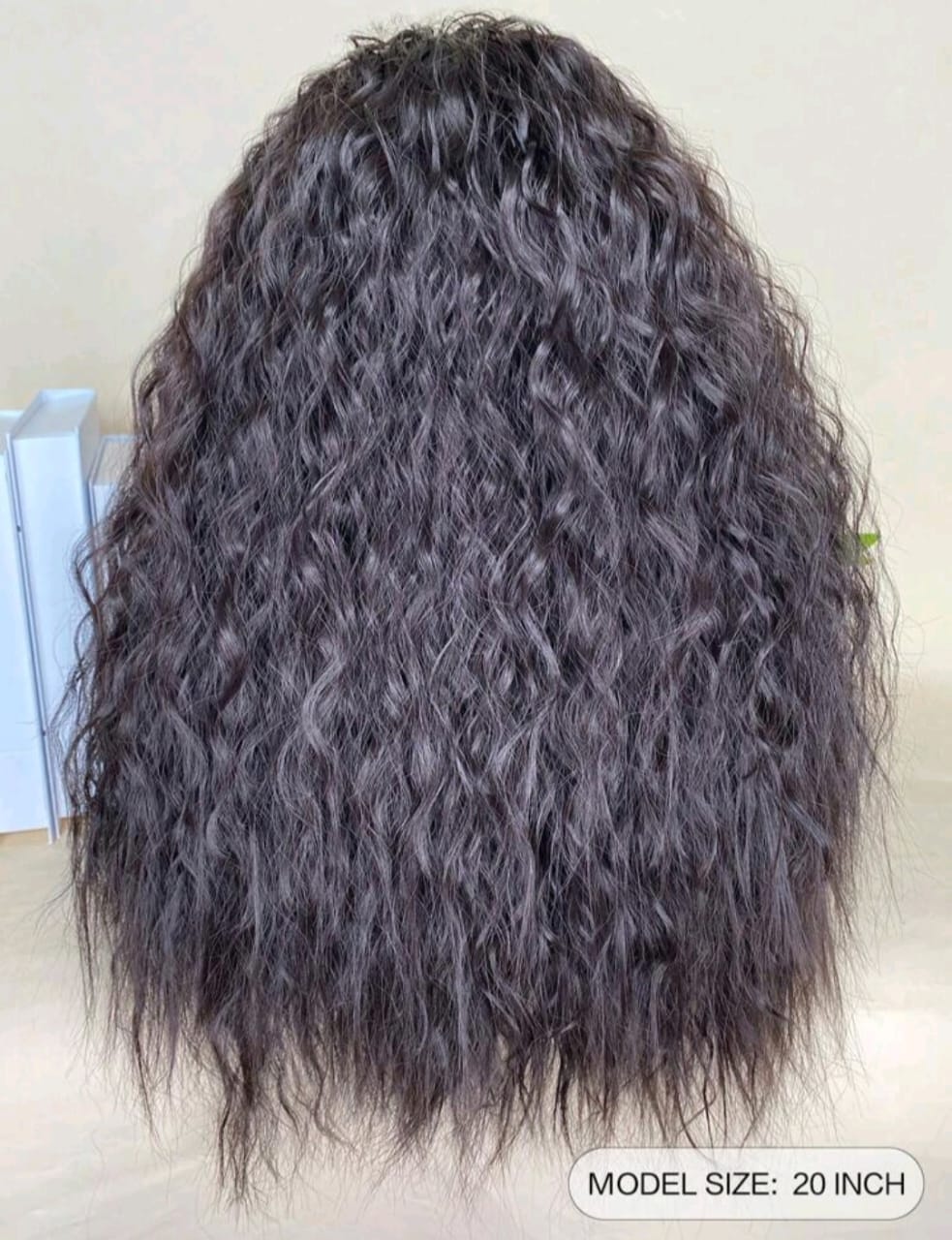 20 inch Dark brown headband human hair