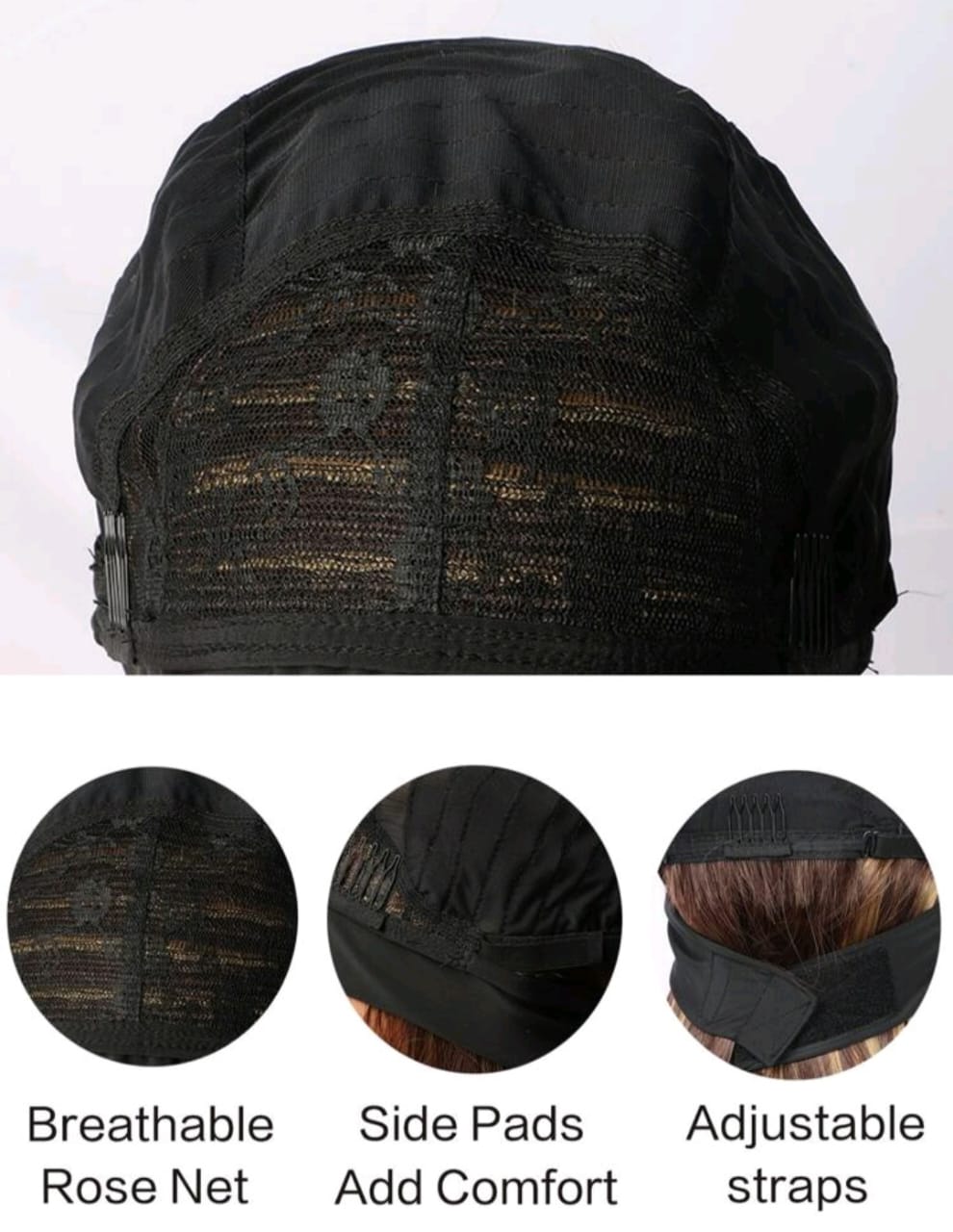 Ombré honey brown headband wig 30 inch