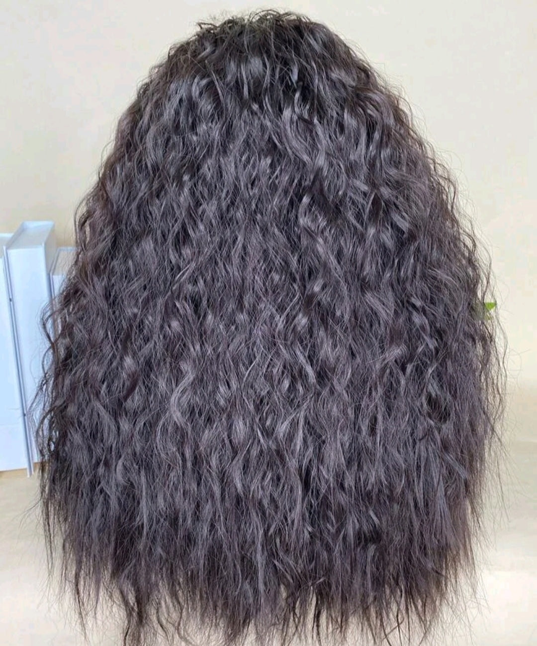 Curly headband wig 20 inch (human blend)