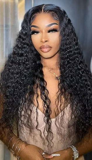 Glueless Curly 5x5 Wig – 100% Human Hair
