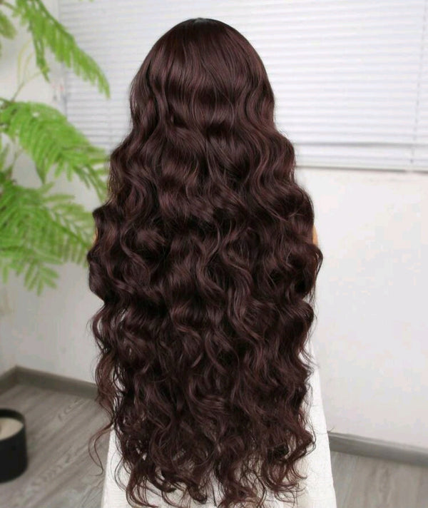 Heat Resistant Front Lace Wig (human blend)