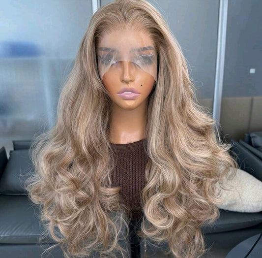 Blonde Highlight Lace Front WIg
