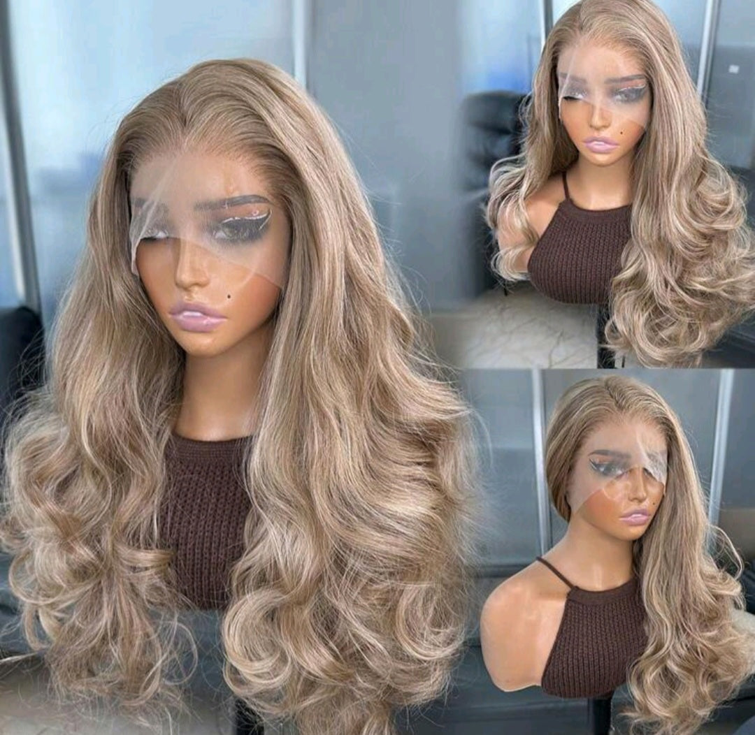 Blonde Highlight Lace Front WIg